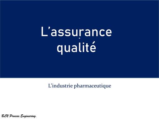 Assurance Qualité by Tehua