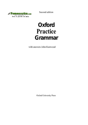 Oxford  Practice  Grammar