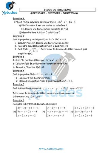 Cours MATHS et Exos 1ere Revision by Tehua