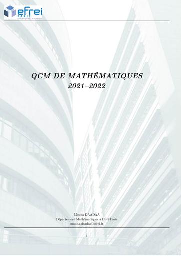 QCM_Maths_Corrigé by TEhua.pdf
