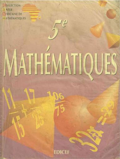 CIAM 5eme maths by Tehua