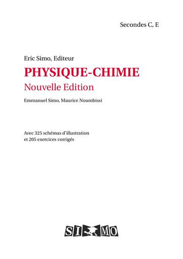 Livre 2nde Physique Chimie by TEHUA