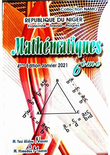 Livre maths 6 eme collection NAMO by Tehua