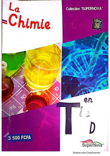 Collection Supernova Livre La Chimie en Tle D by Tehua