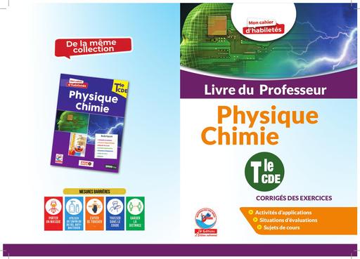 Corrige Physique chimie Tle CDE JD by TEHUA