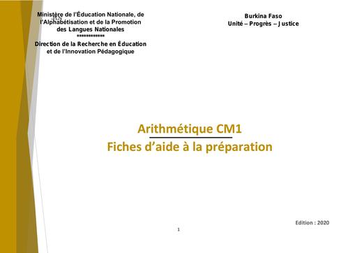 Arithmetique cm1 by Tehua